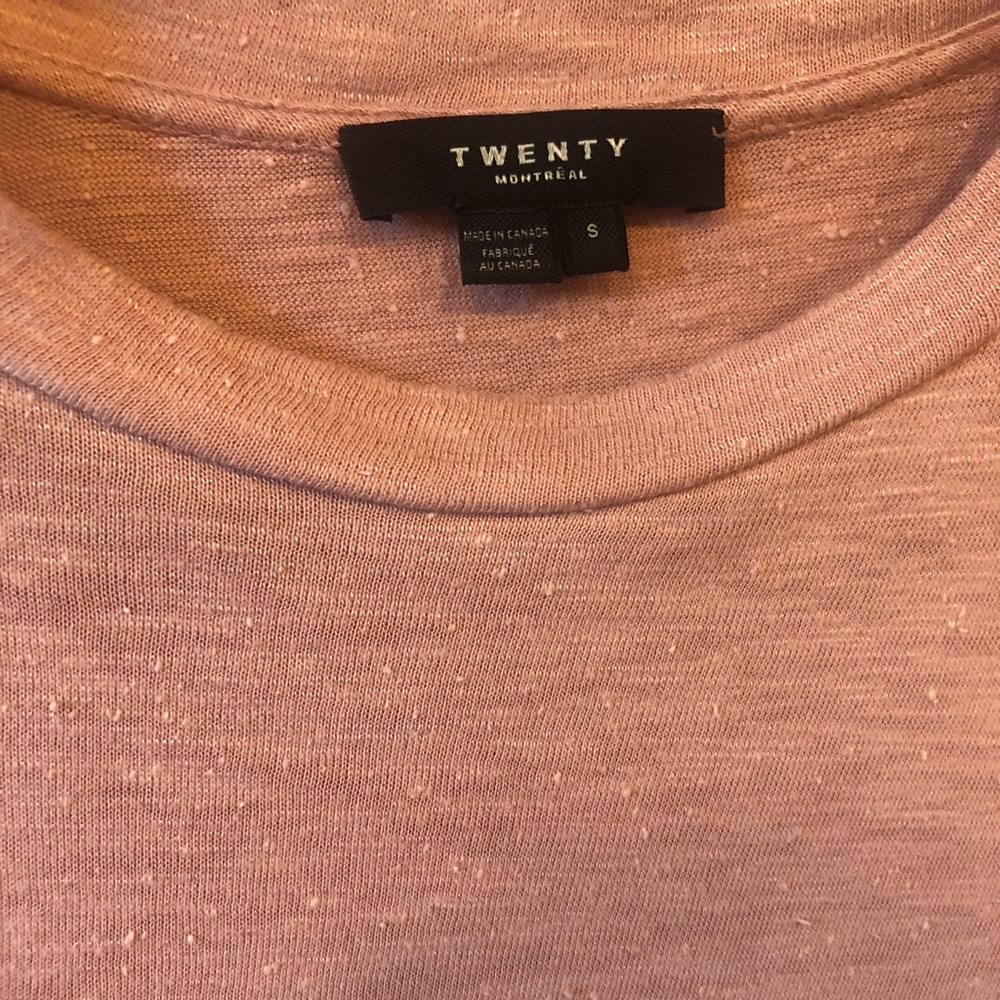 TWENTY Montreal Distressed Crop Top